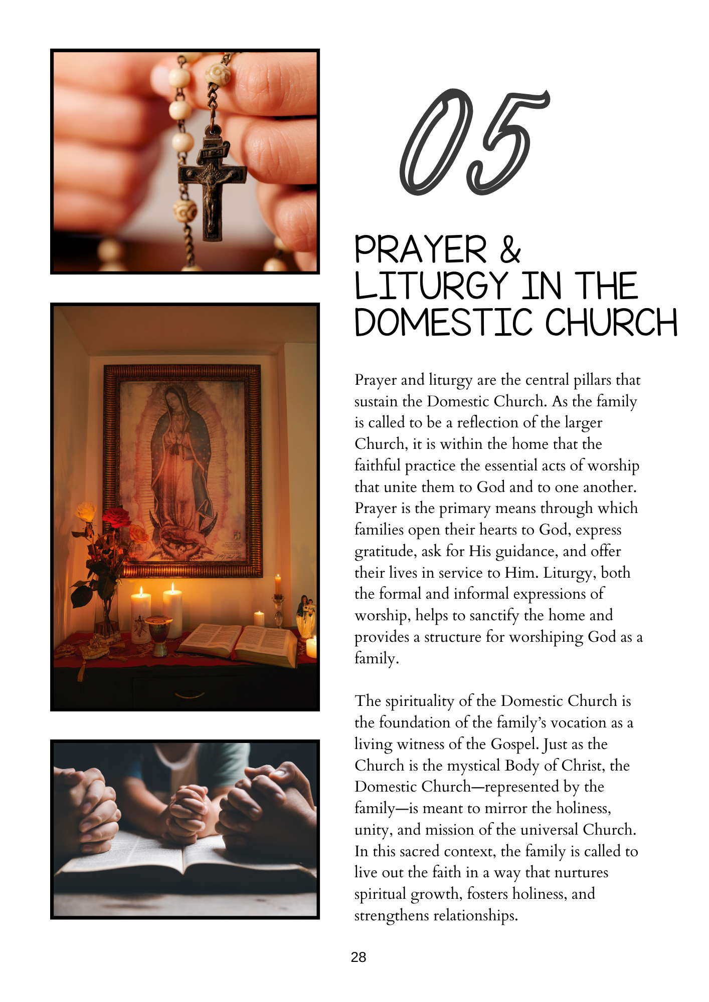 Cultivating a Domestic Church Guide - DIGITAL DOWNLOAD