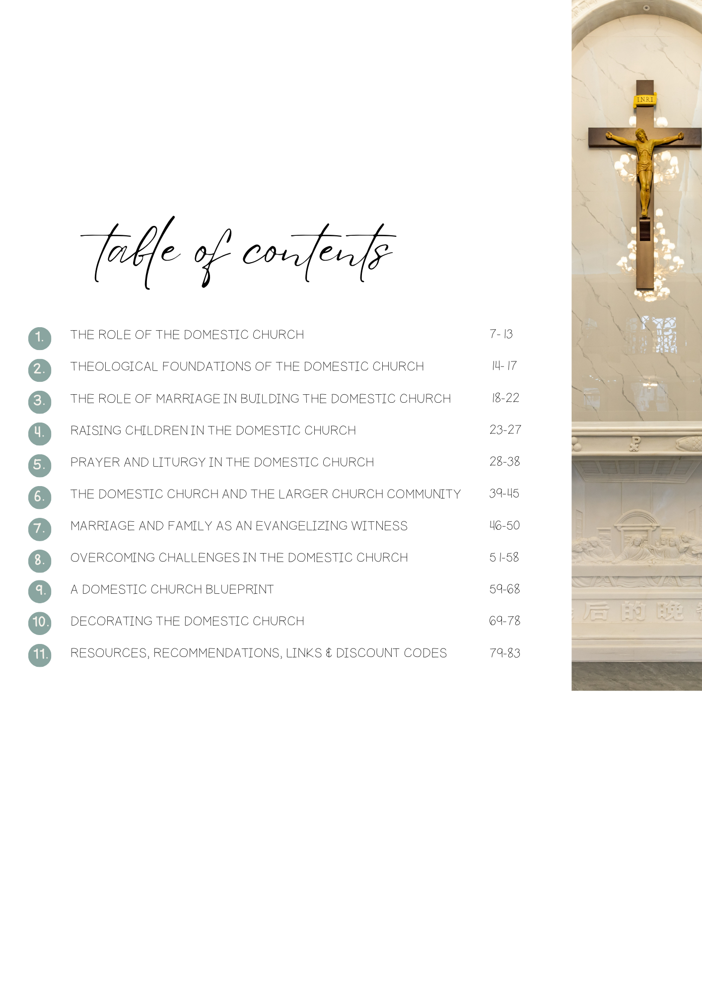 Cultivating a Domestic Church Guide - DIGITAL DOWNLOAD