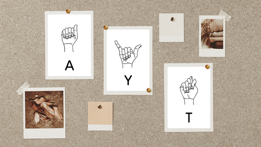 ASL Alphabet Flash Cards